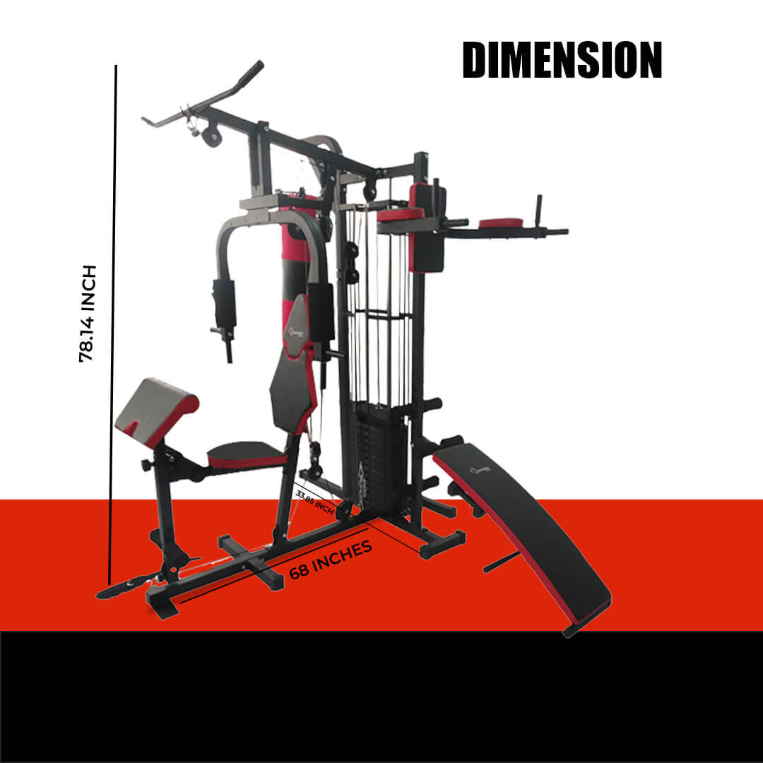 GH-450 (AL480) Home Gym with Punching Bag