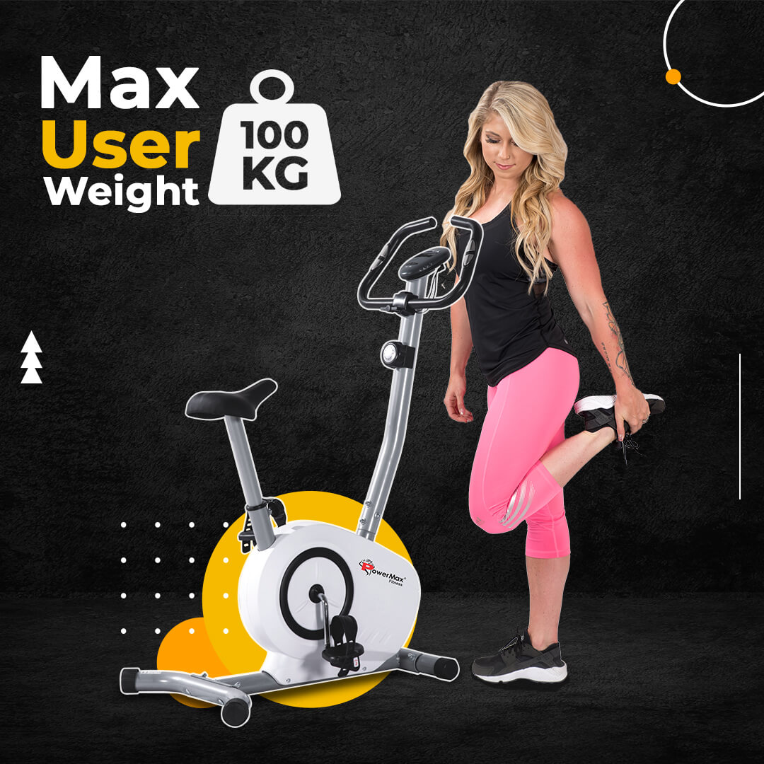 BU-515 Magnetic Upright Bike with LCD Display