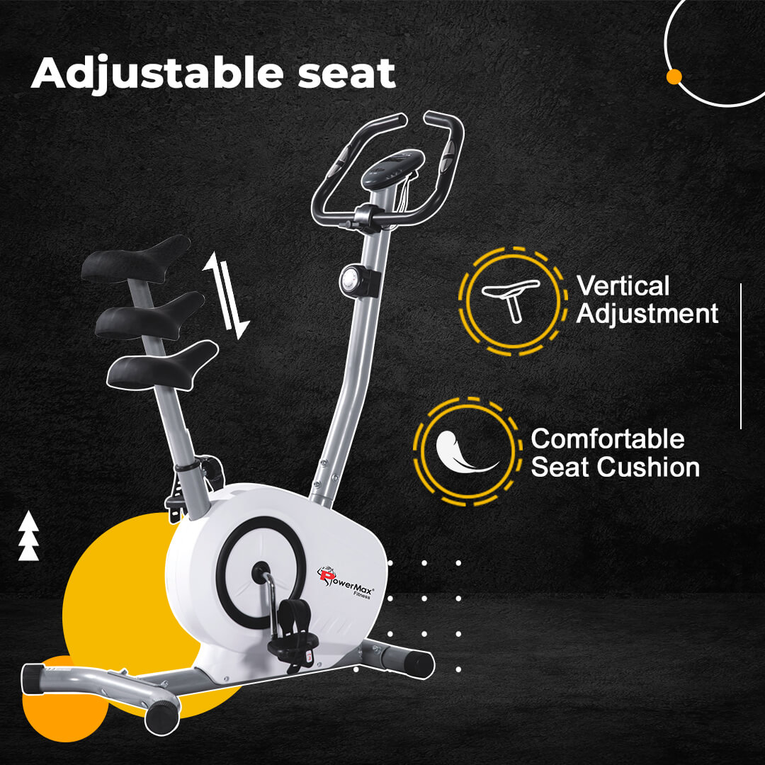 BU-515 Magnetic Upright Bike with LCD Display