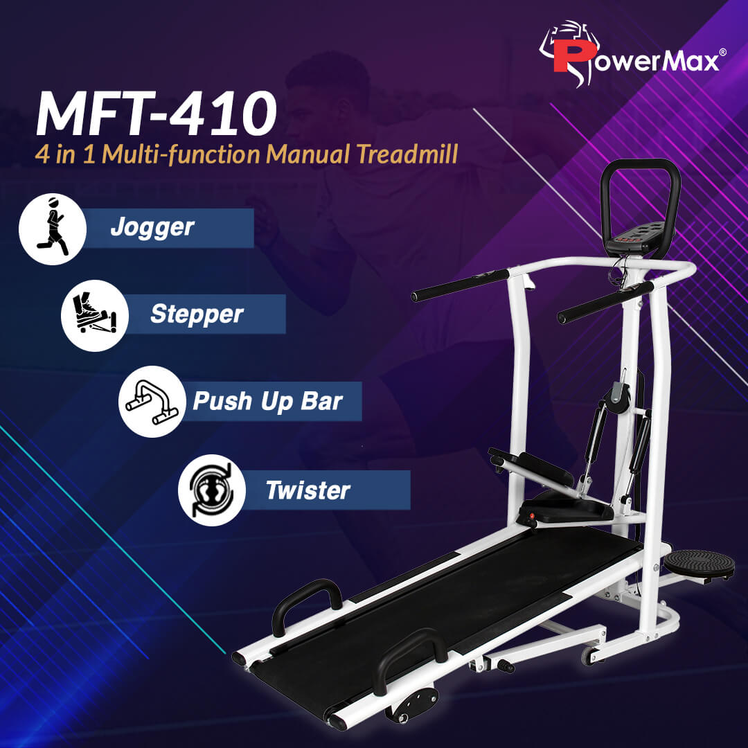 MFT-410 - 4 in 1 Multi-function Manual Treadmill
