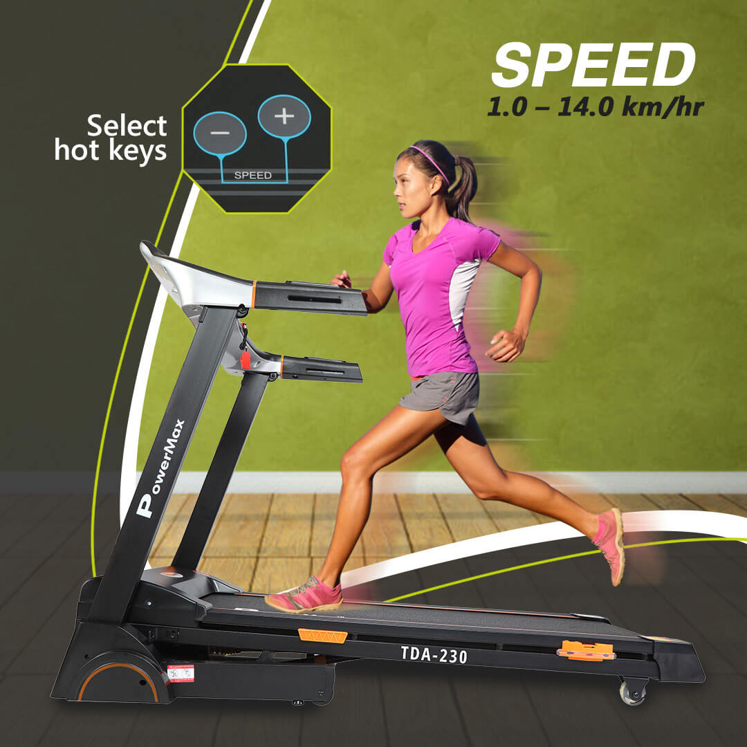 TDA-230 Motorized Treadmill with Auto Lubrication 