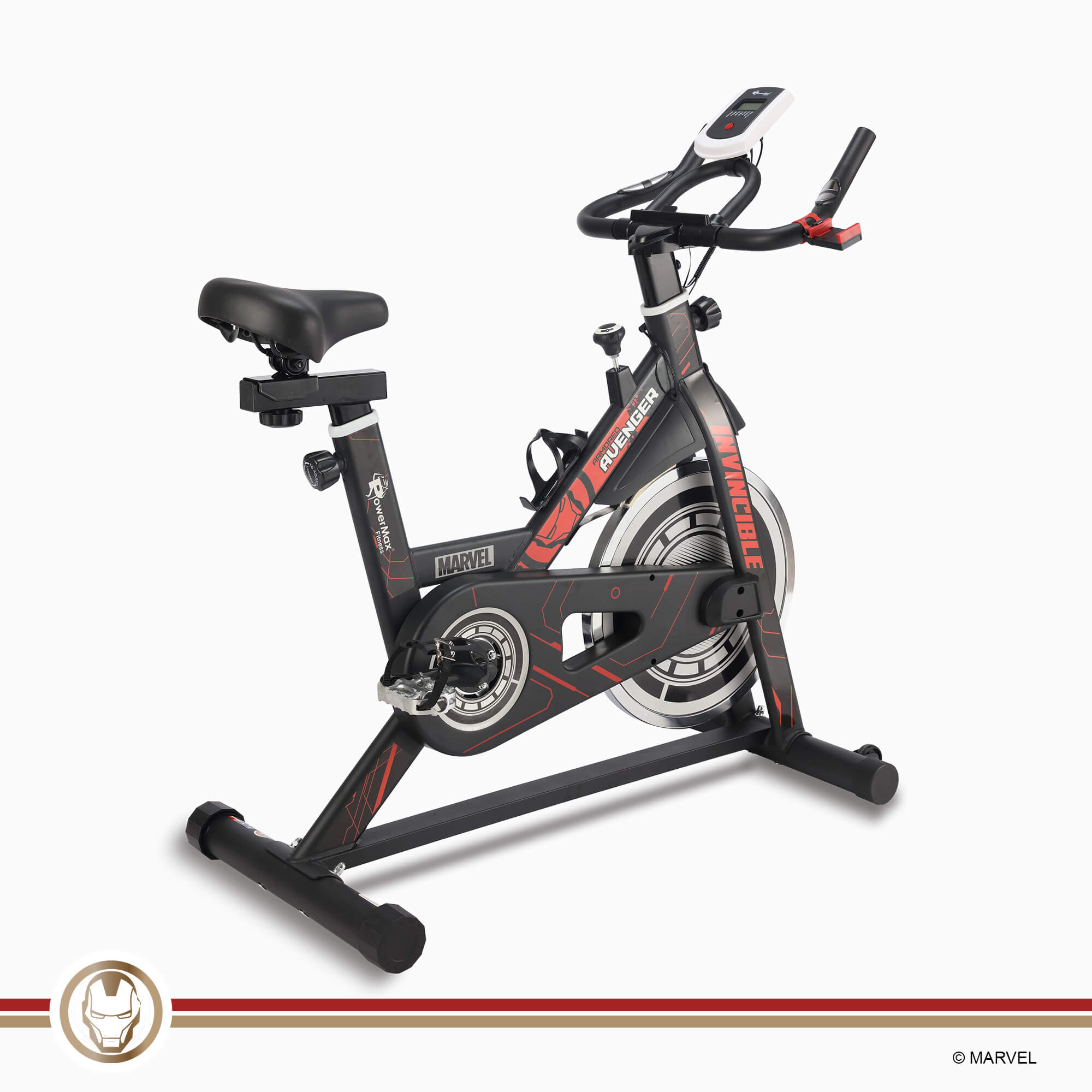 Powermax Fitness MB-145 Exercise Spin Bike for home use