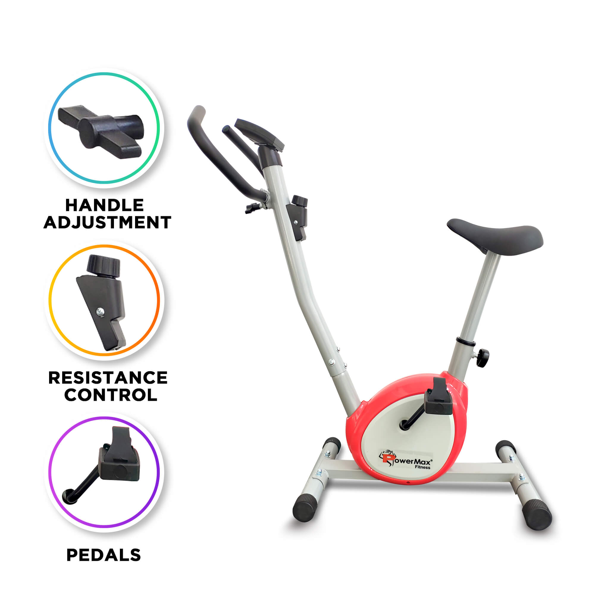 BU-200 Magnetic Upright Bike for Home Use