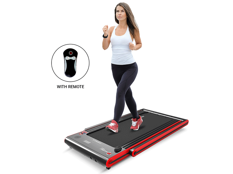 <b>JogPad-2<sup>®</sup></b> Touch Screen Dual Display Treadmill with Bluetooth Speaker