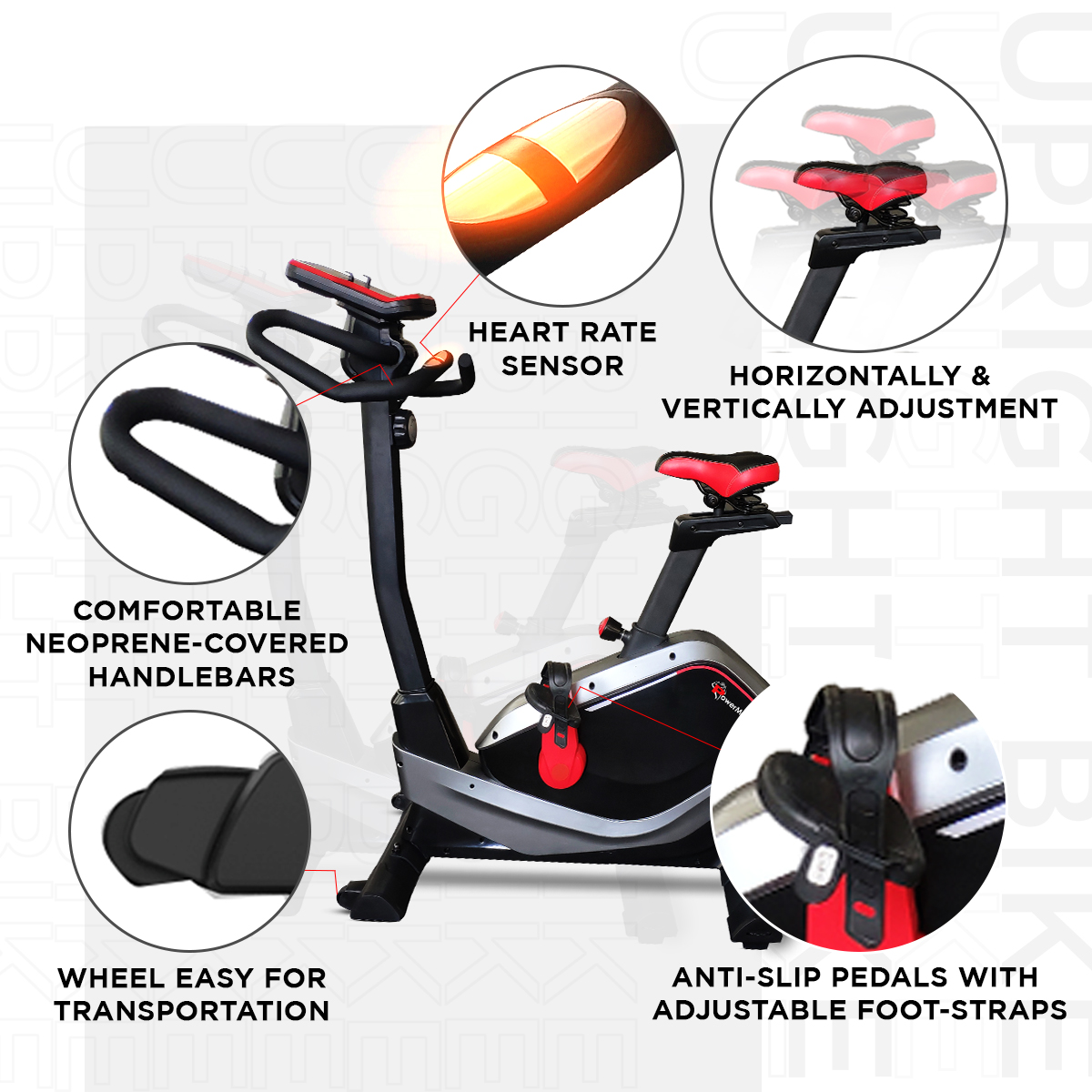 Magnetic Upright Bike price