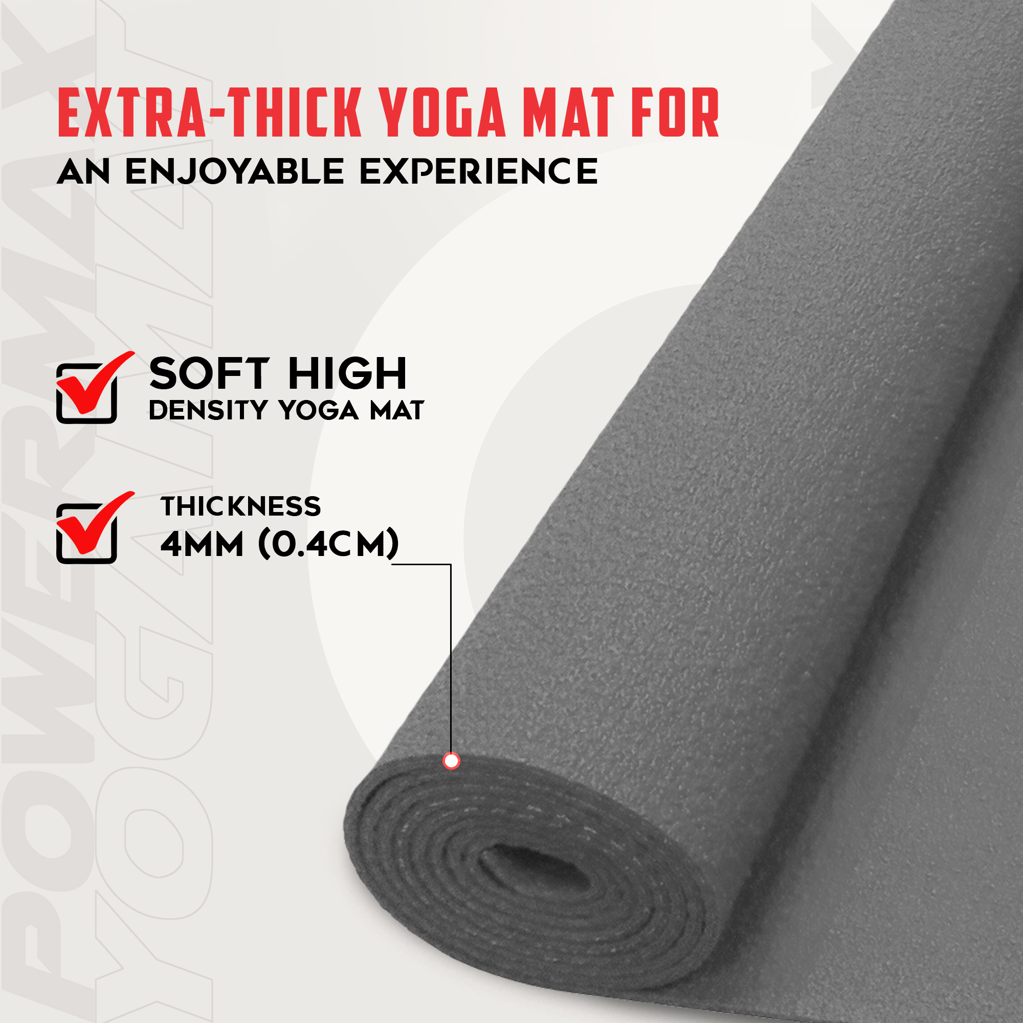 yoga mat, exercise mat, workout mat for yoga, home gym fitness mats for women men