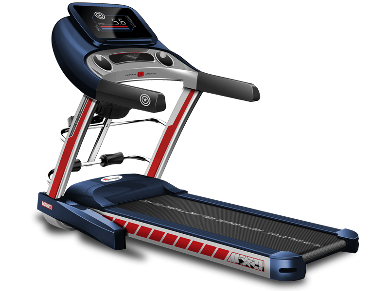 PowerMax X Marvel MT-1A/TD-A1 Motorized Treadmill with Android & iOS  Application