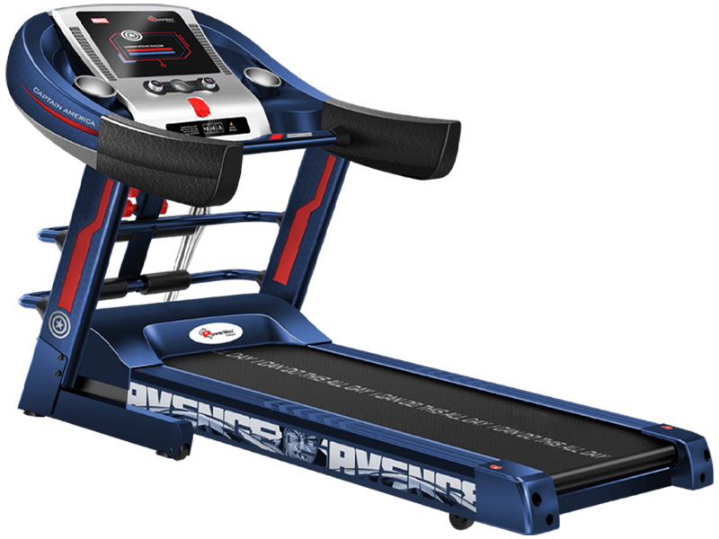 PowerMax X Marvel MT-1A/TD-A1 Motorized Treadmill with Android & iOS  Application