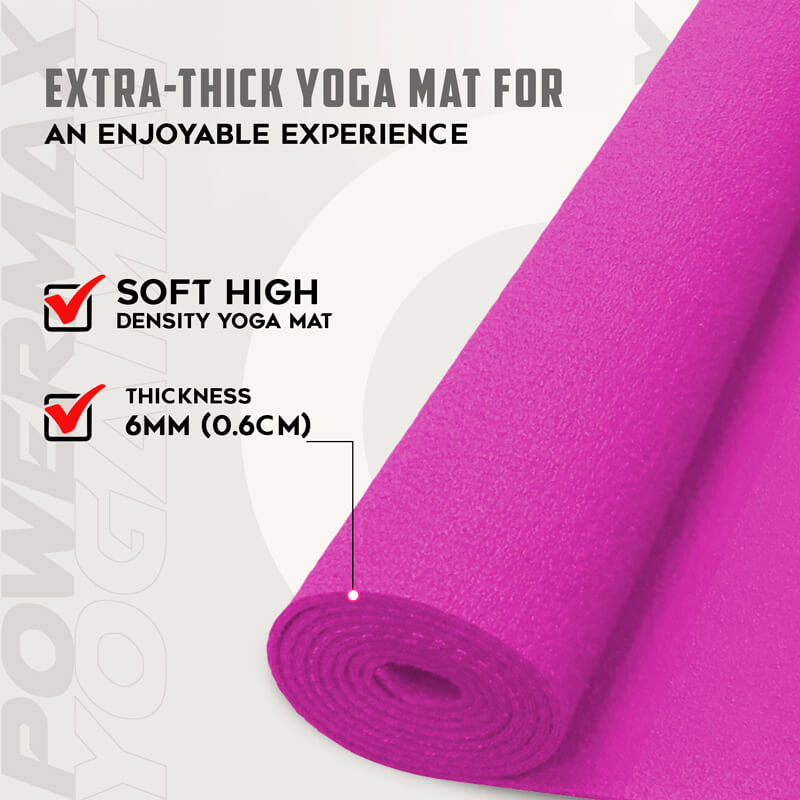 yoga mat, exercise mat, workout mat for yoga, home gym fitness mats for women men
