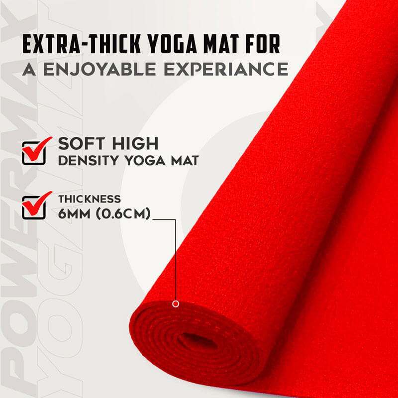 yoga mat, exercise mat, workout mat for yoga, home gym fitness mats for women men