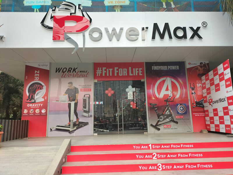 PowerMax Fitness Exclusive Showroom in Andheri