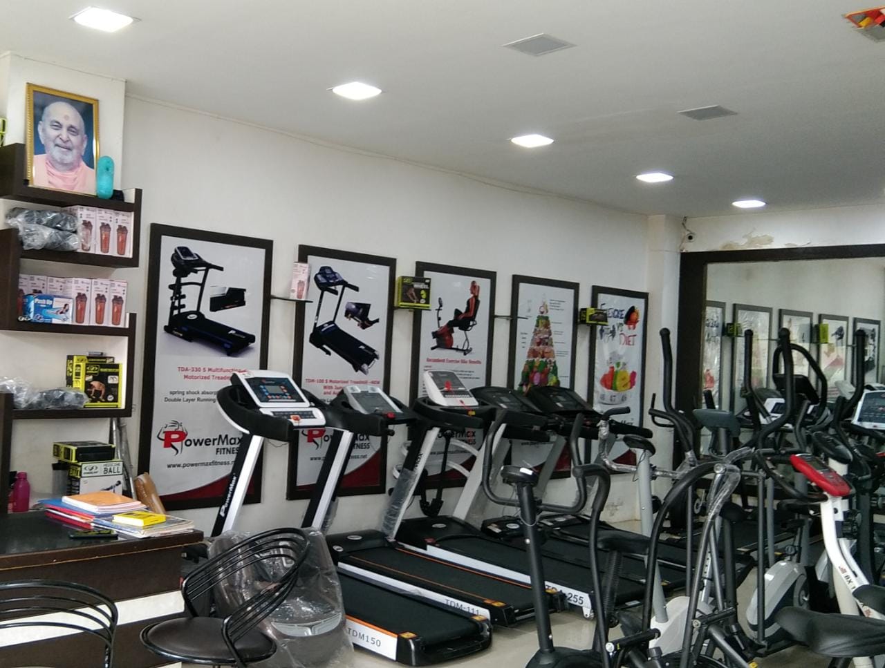 PowerMax Fitness Exclusive Showroom in Ahmedabad