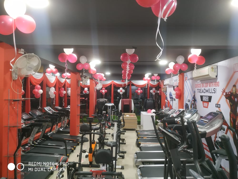 Powermax Fitness Exclusive Showroom in Banglore