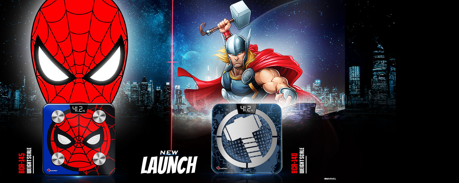 PowerMax X Marvel New Launch Weight Scale