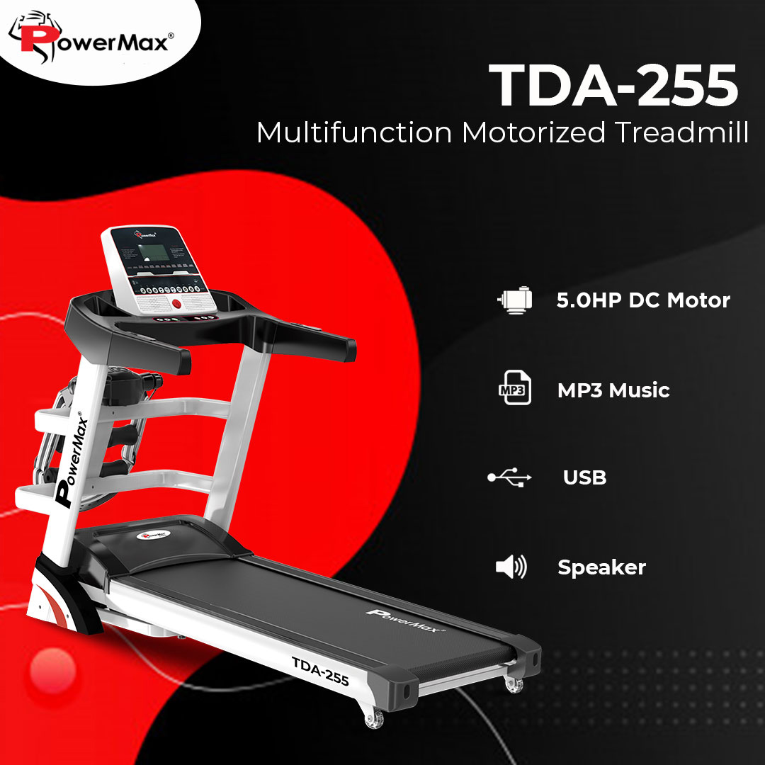 TDA-255 Multifunction Motorized Treadmill with Auto Incline