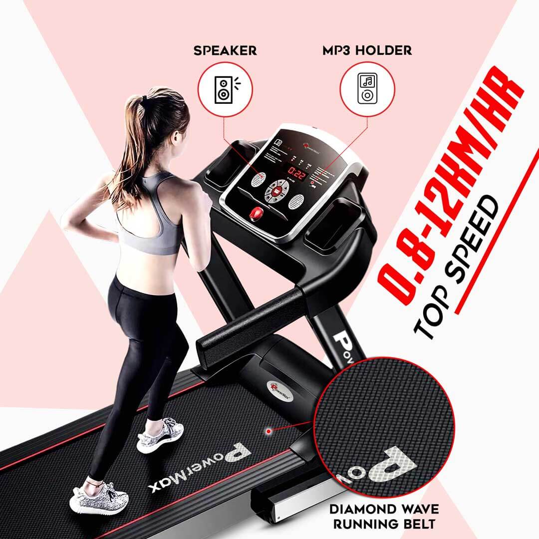 TDM-101 Motorized Treadmill with MP3 & iPad holder