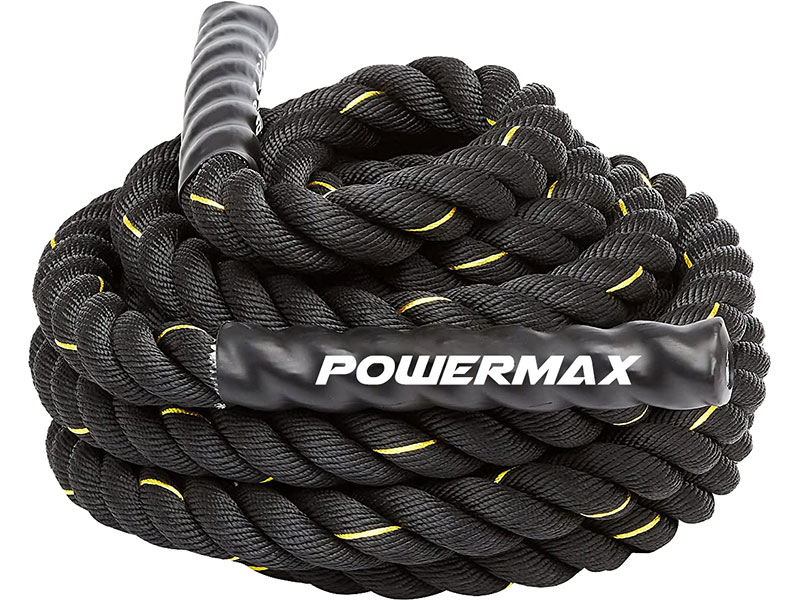 RB-9M Gym Battle Rope with Protective Hand Grip