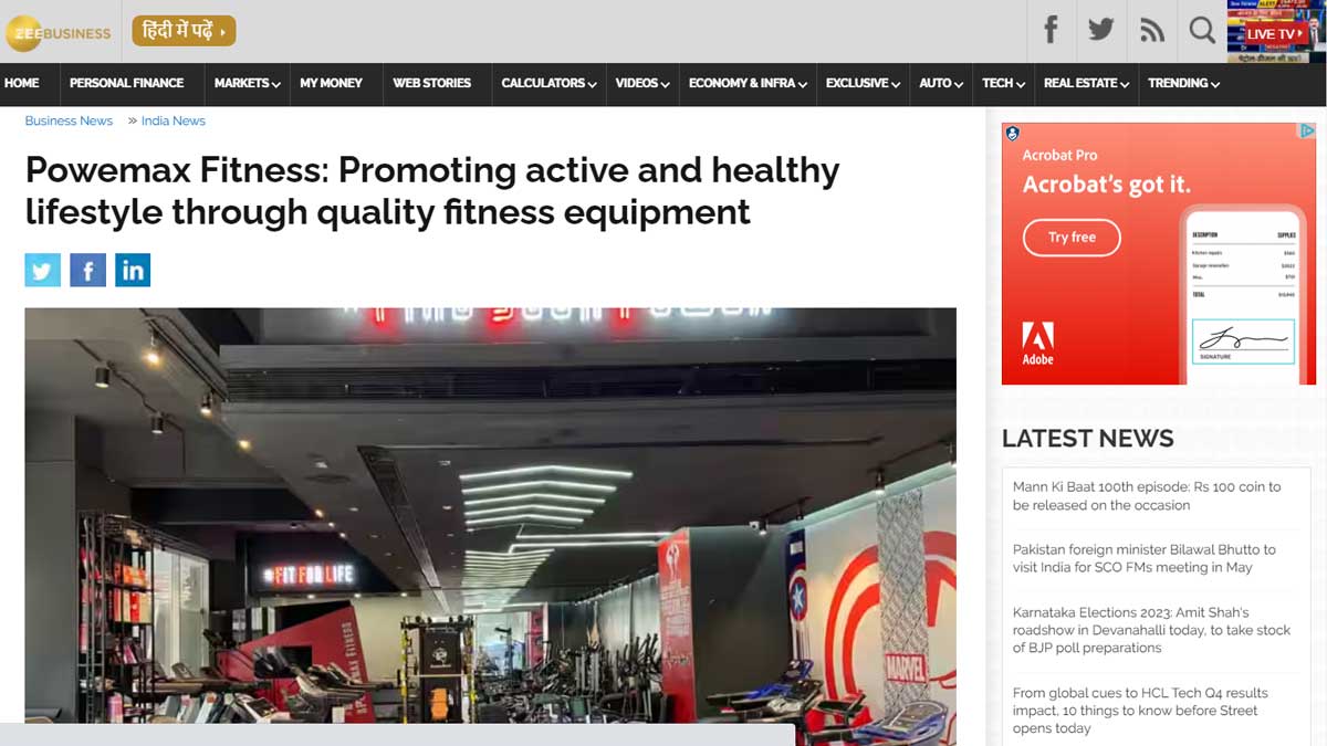 Powemax Fitness: Promoting active and healthy lifestyle through quality fitness equipment