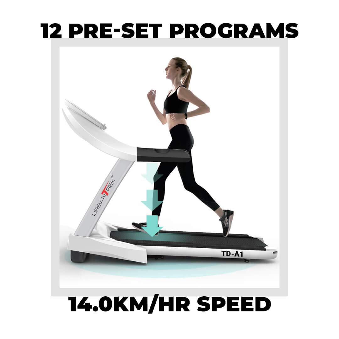 TD-A1 Motorized Treadmill with Android & iOS Application