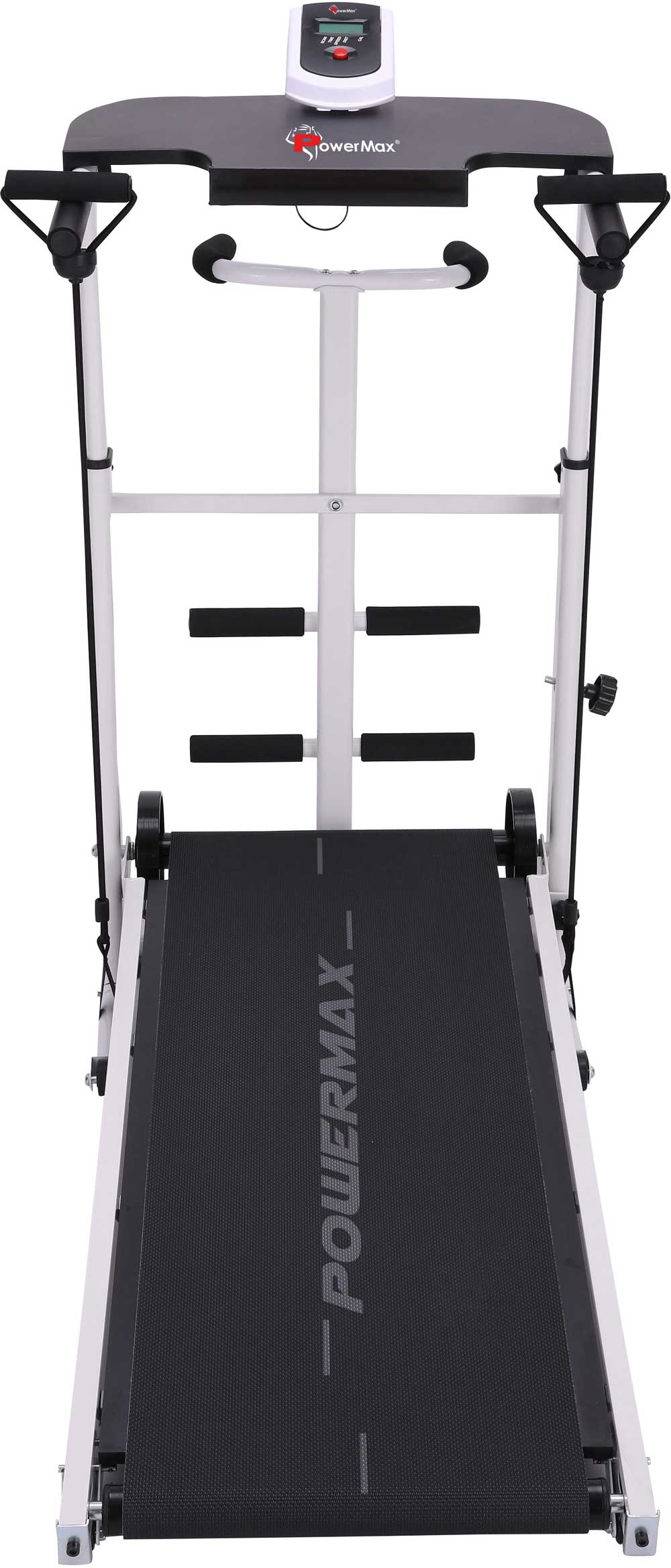 PowerMax Fitness MFT-400 4 in 1 Multi-function Manual Treadmill