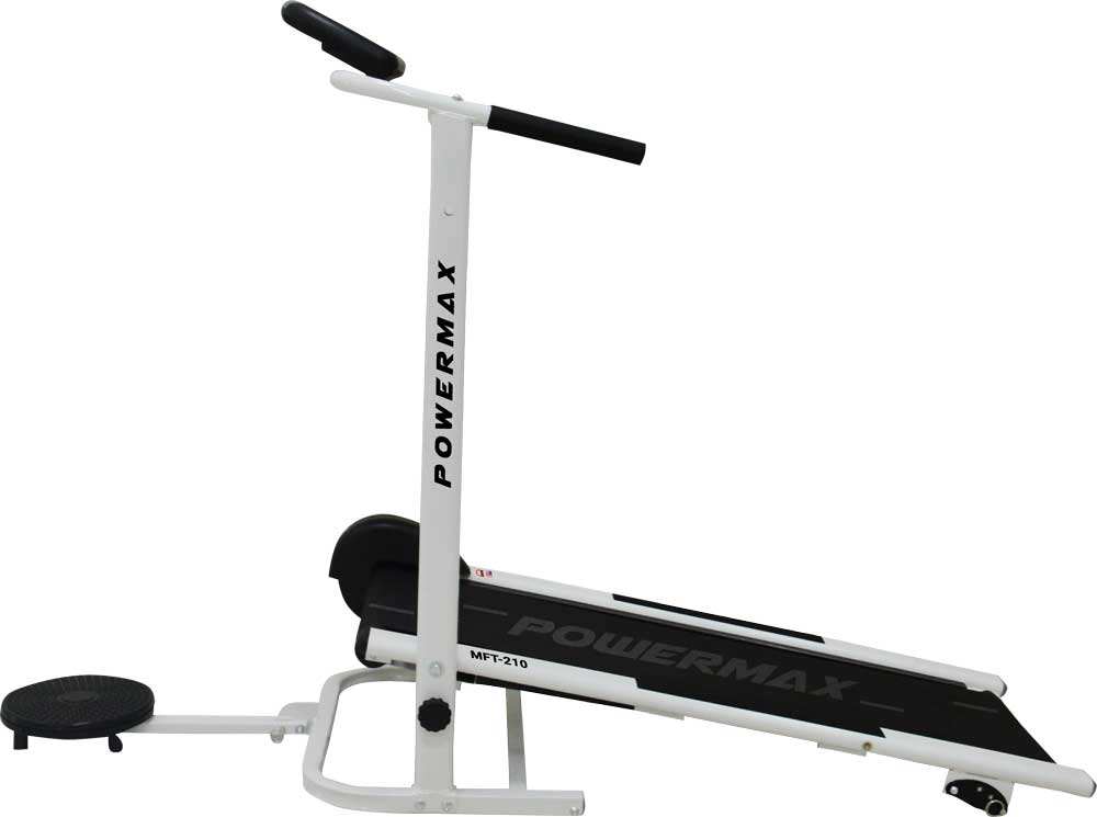 Powermax Fitness MFT-210 2 in 1 Multi-function Manual Treadmill