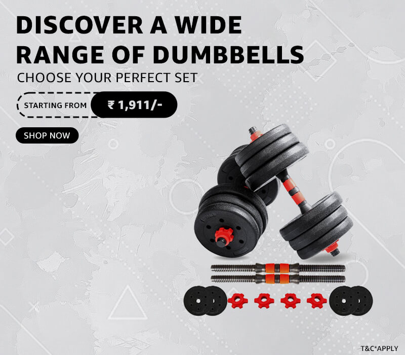 discover a wide range of dumbbells