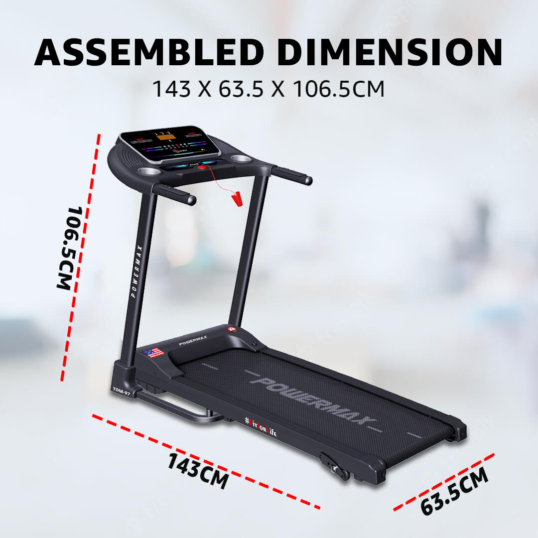 New 2023 TDM-97 Motorised Treadmill