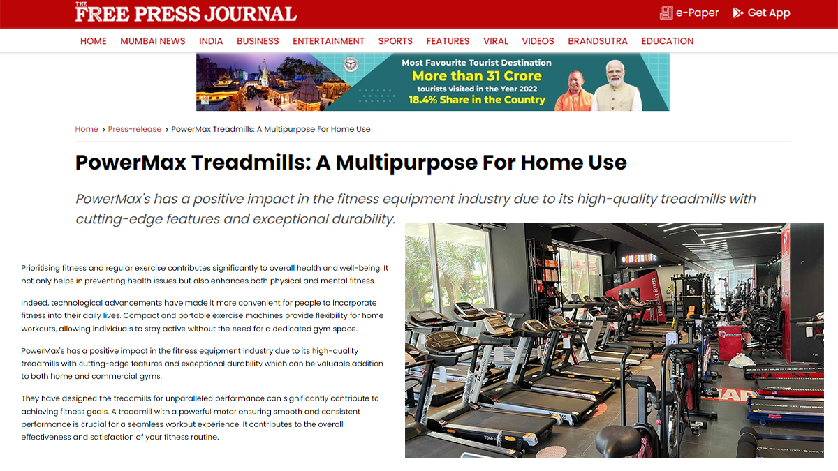 PowerMax Treadmills: A Multipurpose For Home Use