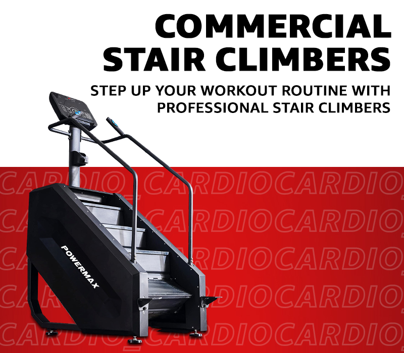 use > cardio > stair climber