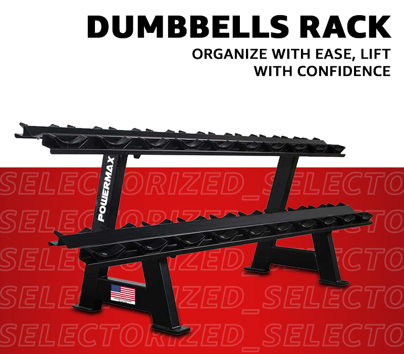 B&R > dumbbells racks