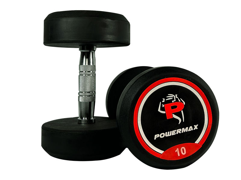 Rubber Coated Solid Dumbbells