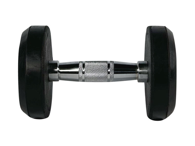 Rubber Coated Solid Dumbbells