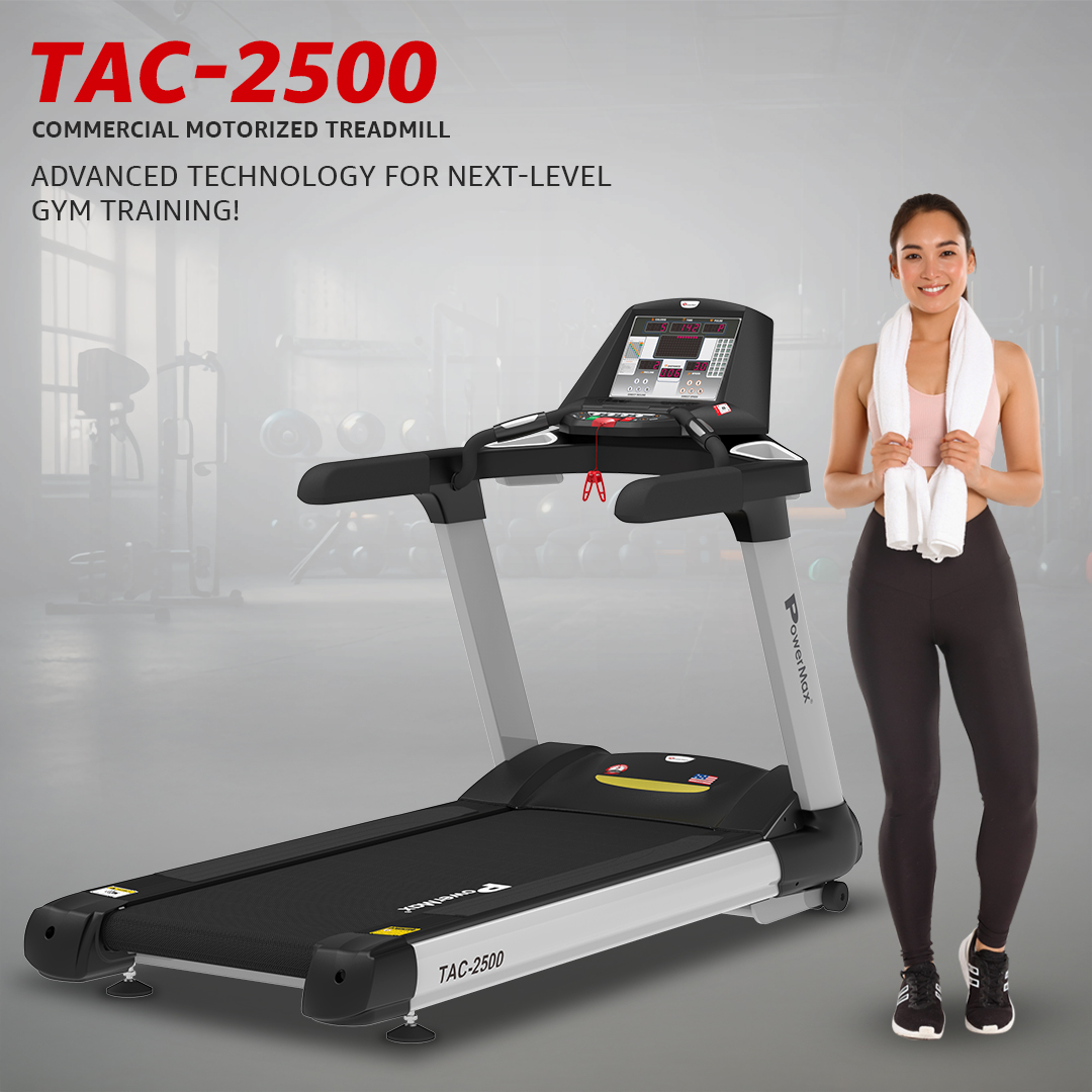 TAC-2500 Commercial Motorized AC Treadmill