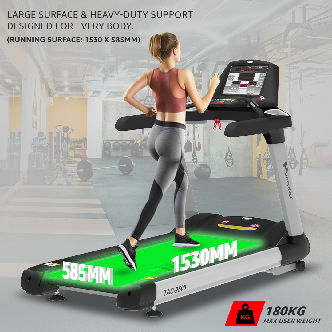 TAC-2500 Commercial Motorized AC Treadmill
