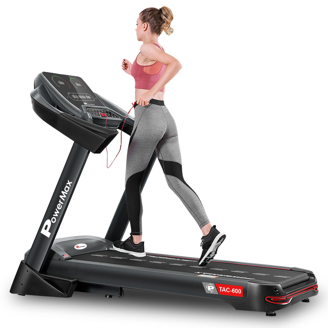 TAC-600 Semi-Commercial Motorized Treadmill with Android & iOS App and 18 Levels Auto Incline
