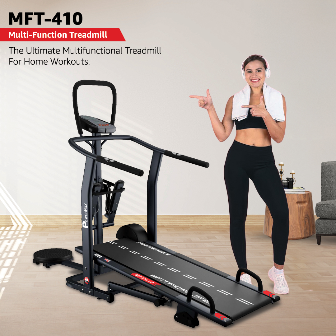 MFT-410® 4 in 1 Multi-function Manual Treadmill
