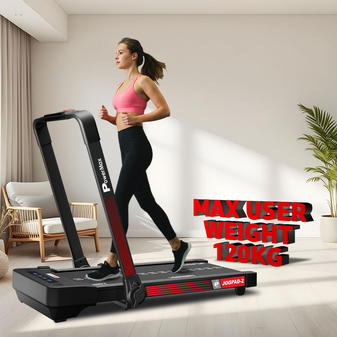 JOGPAD-2 Motorized Treadmill with Remote Control 