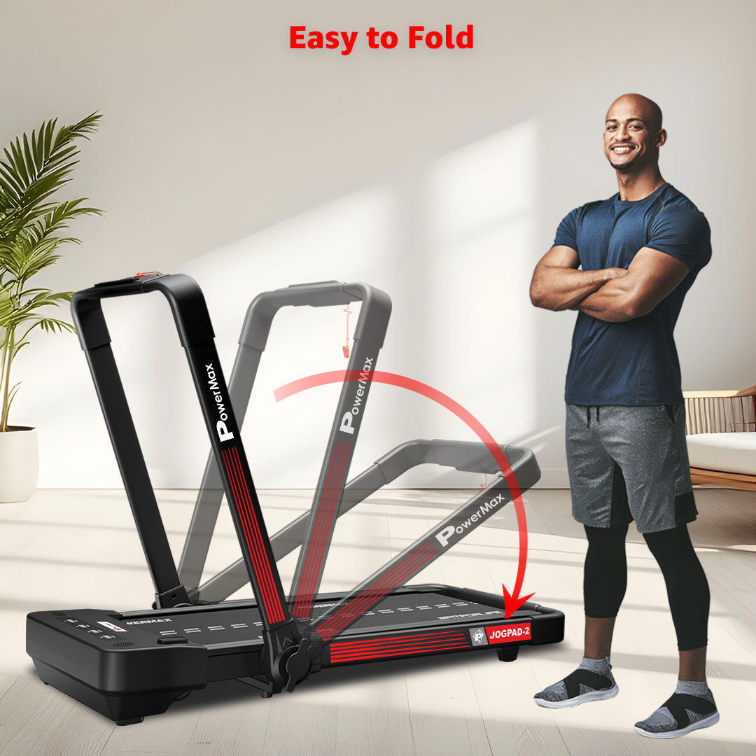 JOGPAD-2 Motorized Treadmill with Remote Control 
