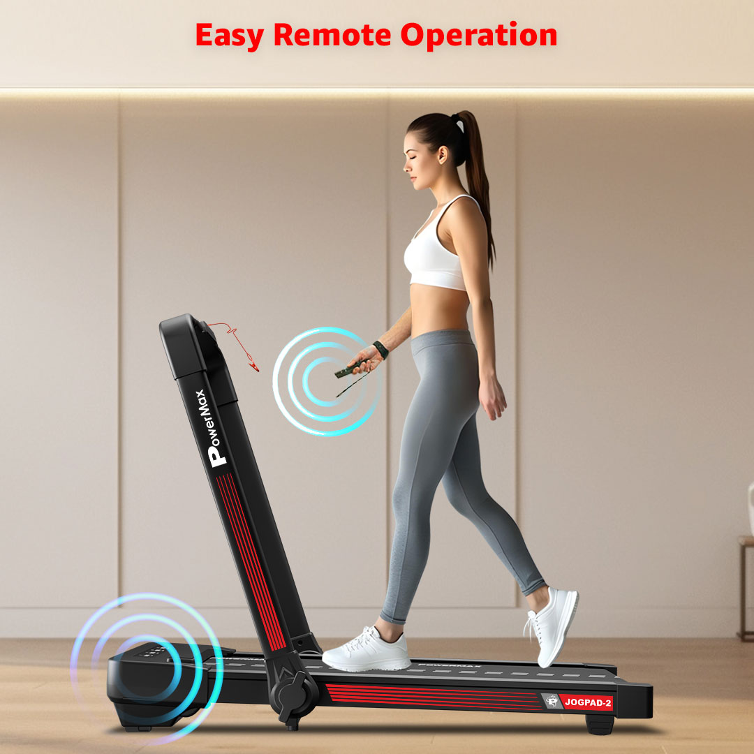 JOGPAD-2 Motorized Treadmill with Remote Control 