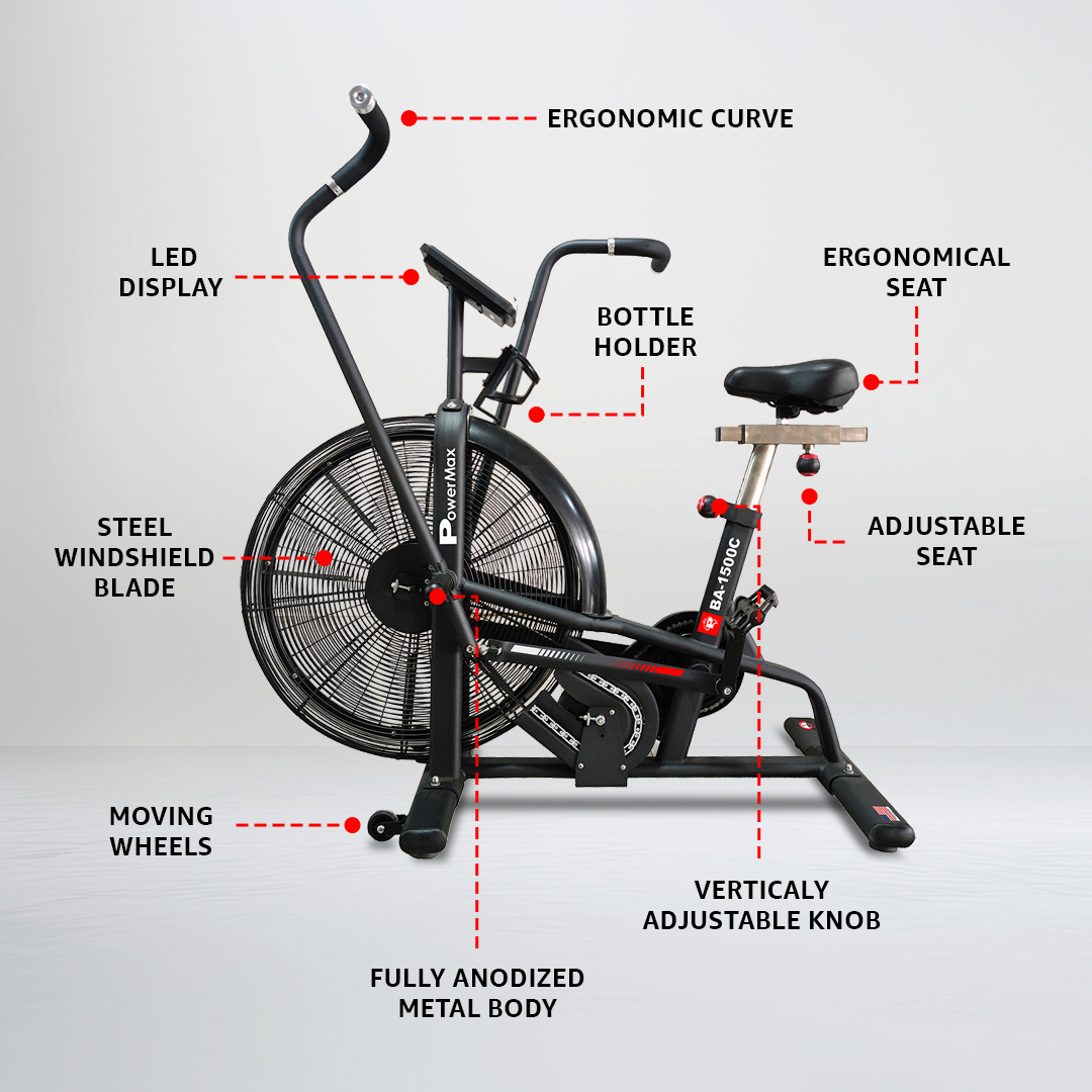 BA-1500C Commercial Air Bike
