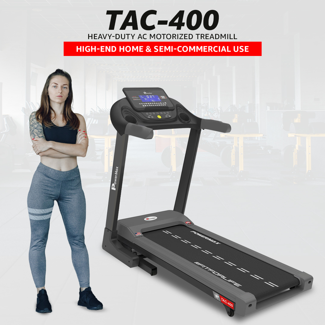 TAC-400 AC Motorized Treadmill with Auto InclineTAC-400 AC Motorized Treadmill with Auto Incline