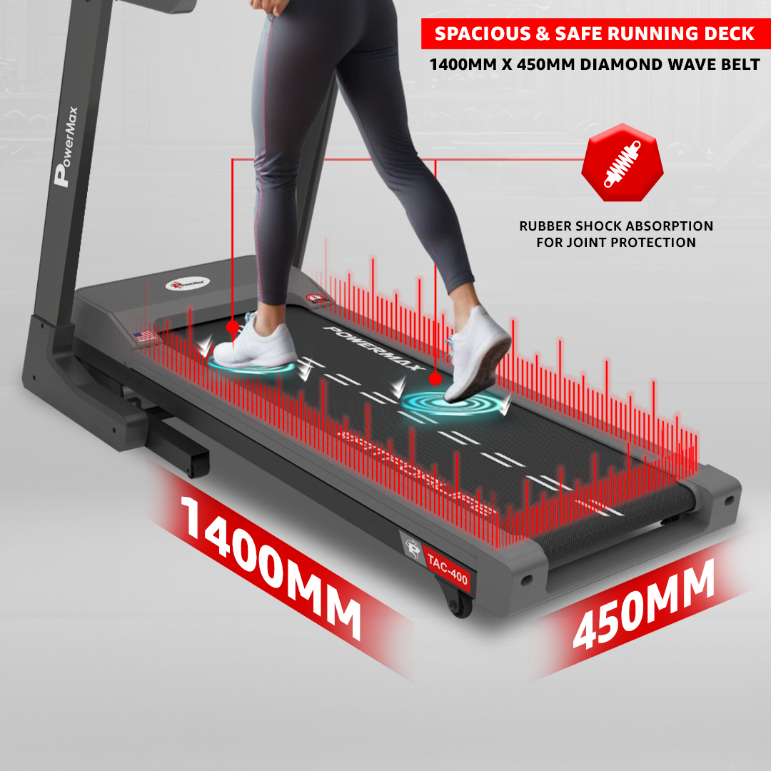 TAC-400 AC Motorized Treadmill with Auto InclineTAC-400 AC Motorized Treadmill with Auto Incline