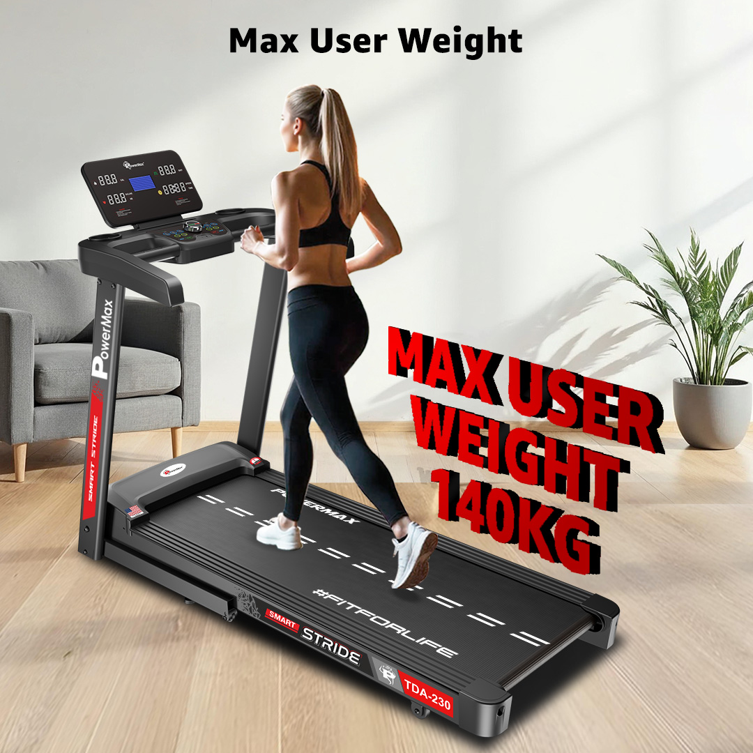 TDA-230 Motorized Treadmill with Pulse sensors