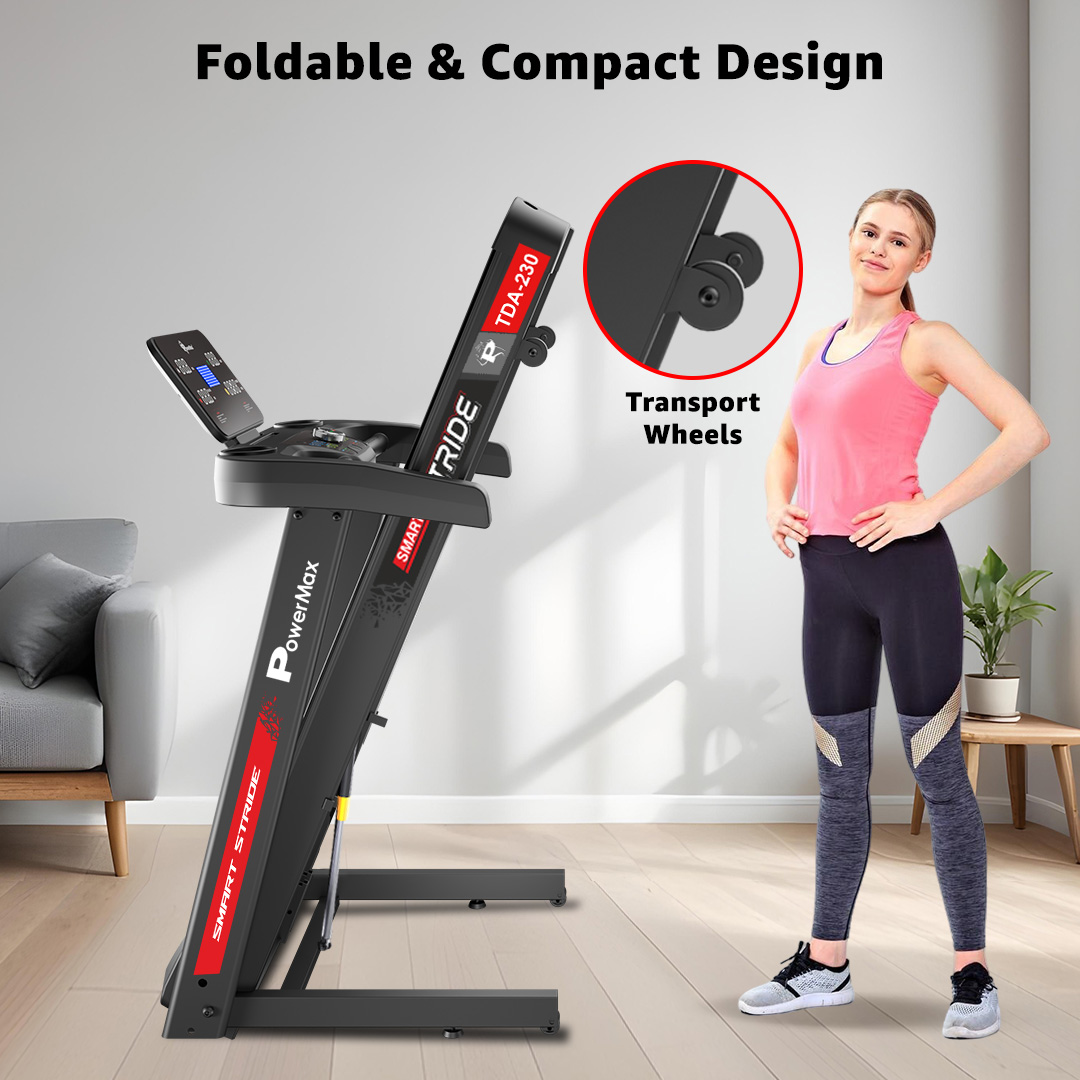 TDA-230 Motorized Treadmill with Pulse sensors
