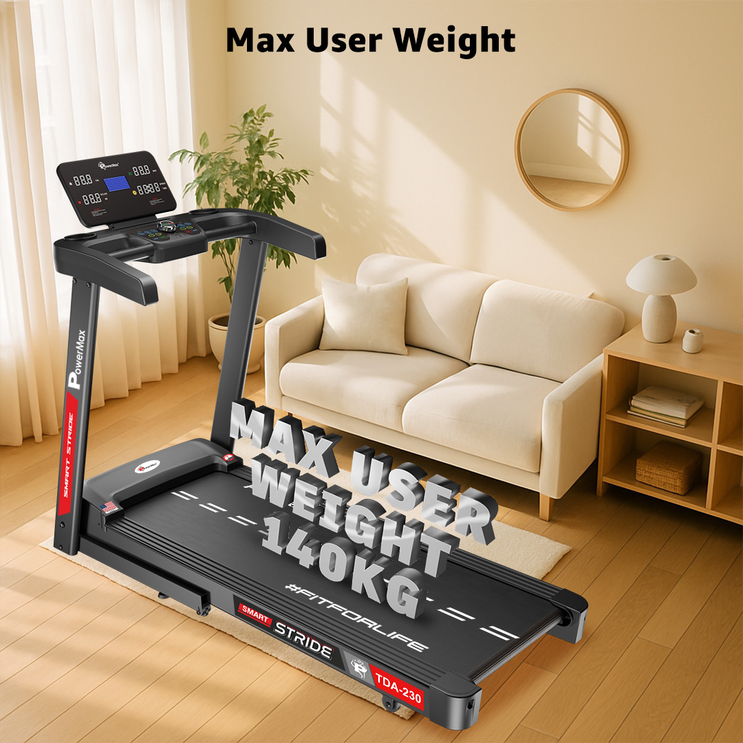 TDA-230 Motorized Treadmill with Pulse sensors