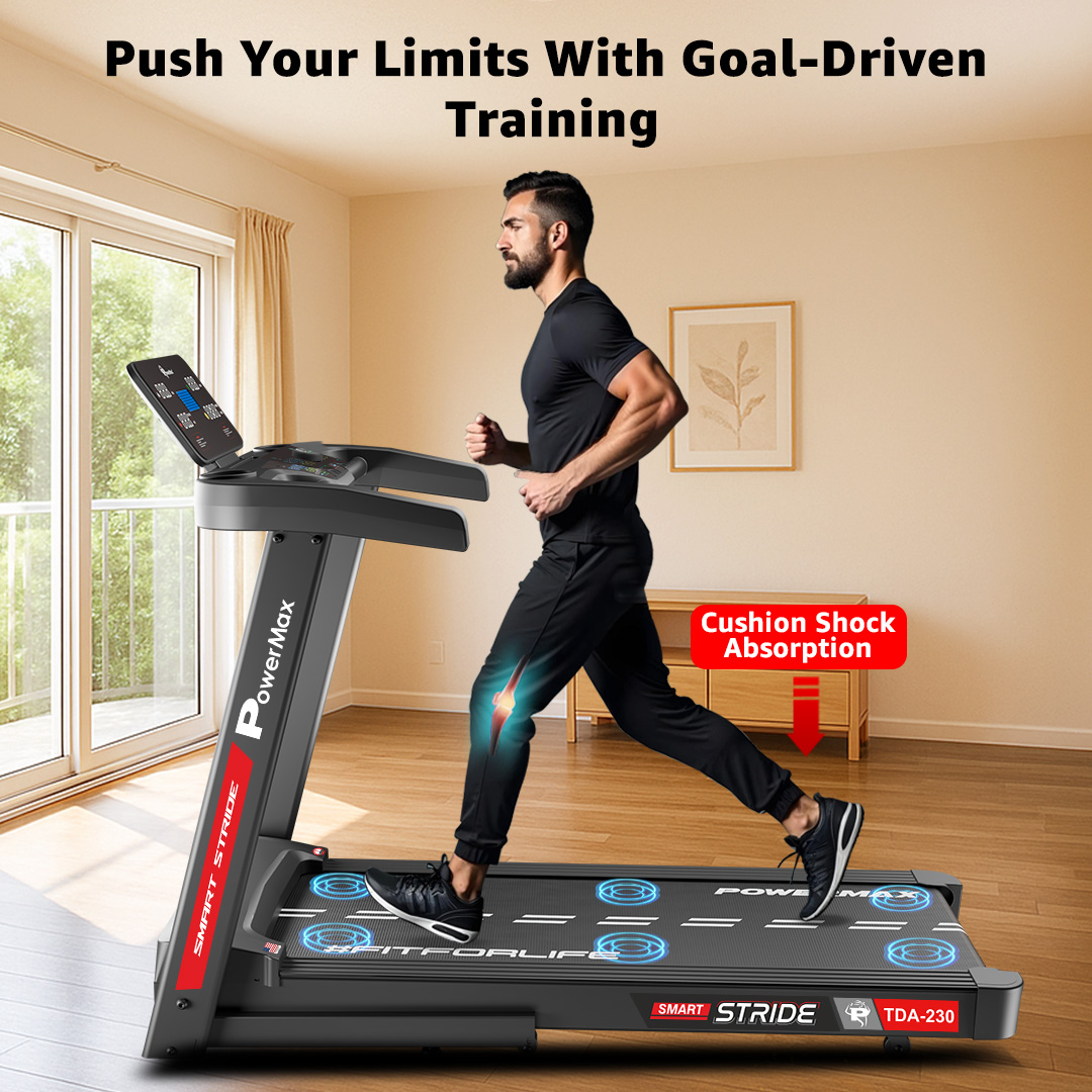 TDA-230 Motorized Treadmill with Pulse sensors