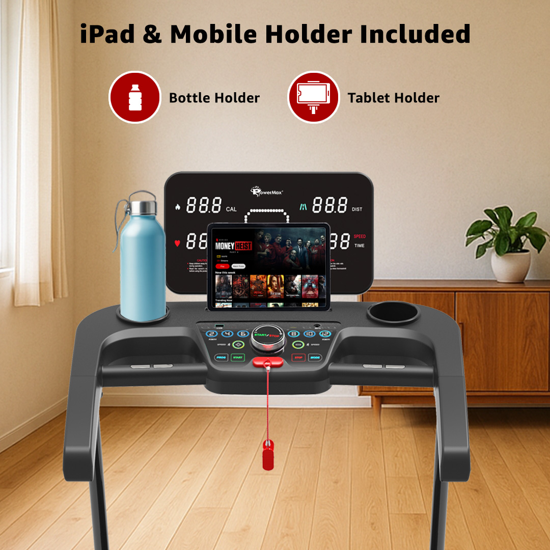 TDA-230 Motorized Treadmill with Pulse sensors