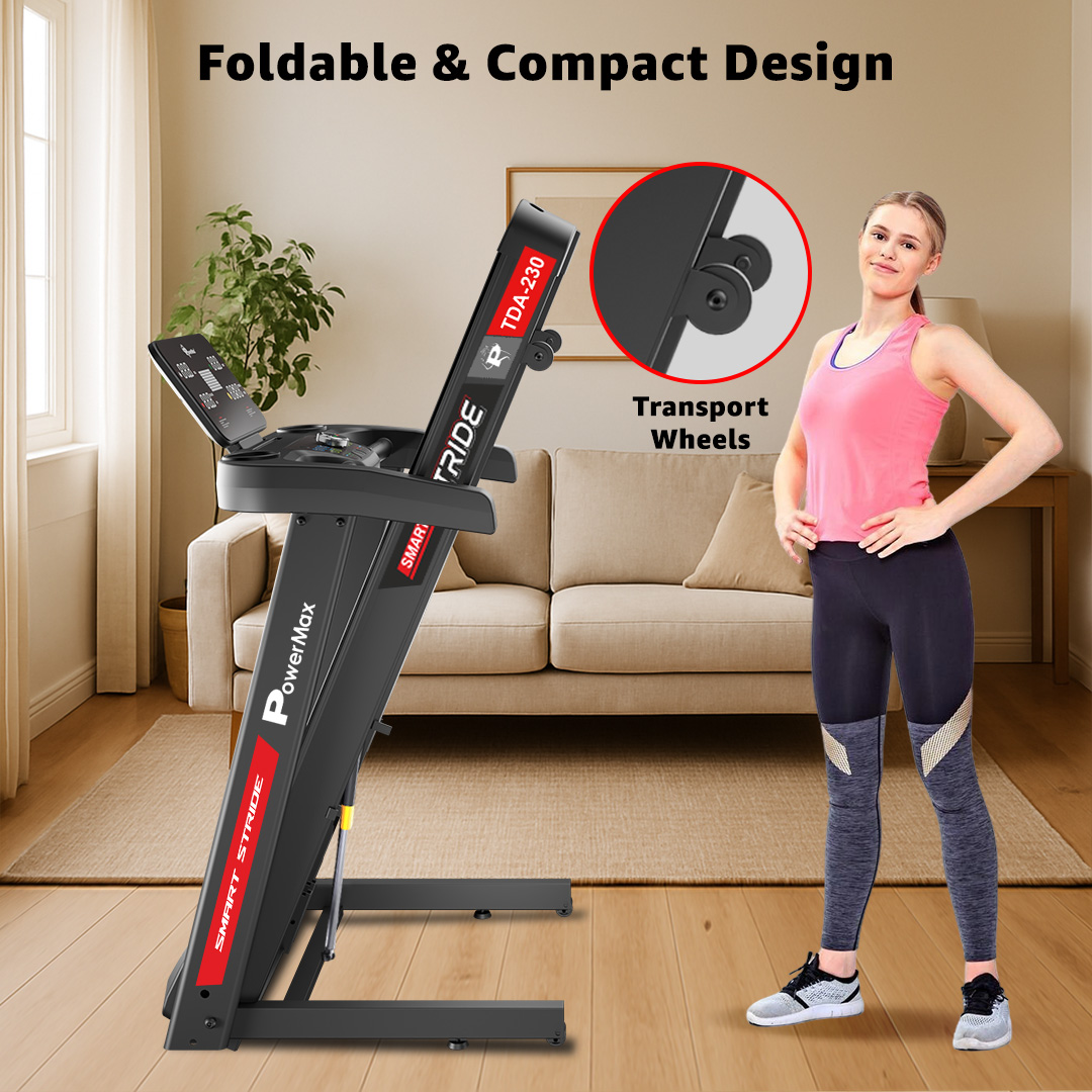 TDA-230 Motorized Treadmill with Pulse sensors