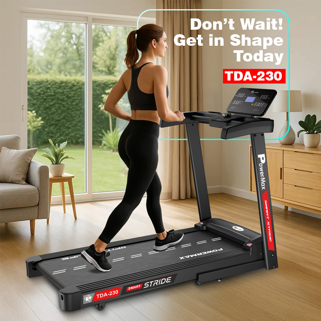 TDA-230 Motorized Treadmill with Pulse sensors