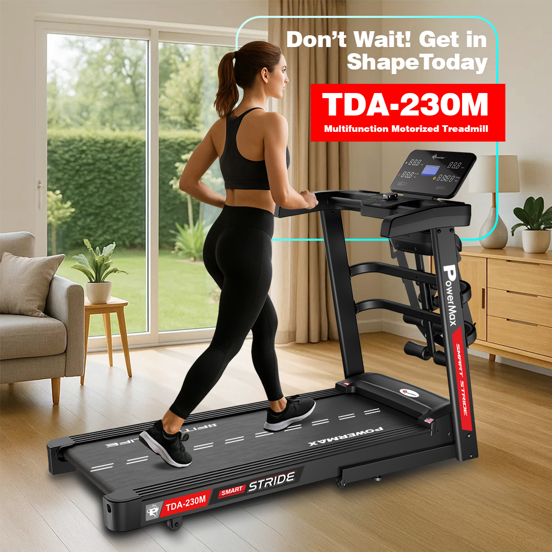 TDA-230M Motorized Treadmill with Pulse sensors
